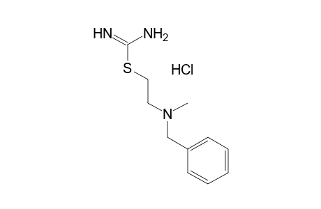 2-[2-(BENZYLMETHYLAMINO)ETHYL]-2-THIOPSEUDOUREA, MONOHYDROCHLORIDE