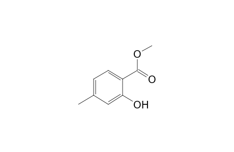 4-methylsalicylic acid, methyl ester