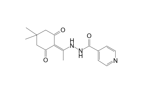 N'-[1-(4,4-Dimethyl-2,6-dioxocyclohexylidene)ethyl]isonicotinohydrazide