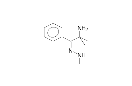 2-AMINO-2-METHYL-1-PHENYL-1-PROPANONE, N'-METHYLHYDRAZONE