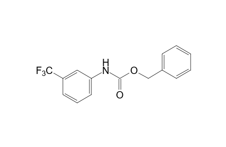 m-(trifluoromethyl)carbanilic acid, benzyl ester