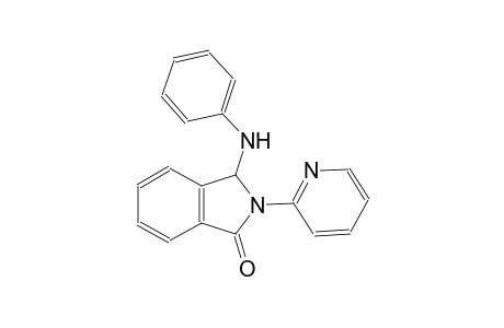 1H-isoindol-1-one, 2,3-dihydro-3-(phenylamino)-2-(2-pyridinyl)-