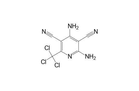 2,4-diamino-6-(trichloromethyl)-3,5-pyridinedicarbonitrile