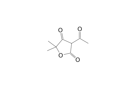 2,4(3H,5H)-Furandione, 3-acetyl-5,5-dimethyl-