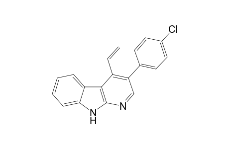 3-(4-CHLOROPHENYL)-4-VINYL-PYRIDO-[2,3-B]-INDOL;3-(4-CHLOROPHENYL)-4-VINYL-ALPHA-CARBOLINE