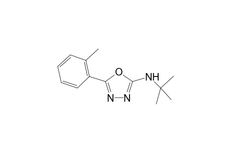 N-tert-Butyl-5-o-tolyl-1,3,4-oxadiazol-2-amine