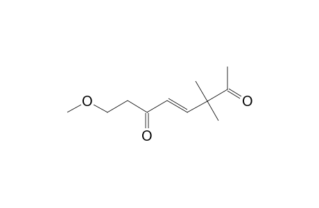 8-METHOXY-3,3-DIMETHYLOCT-4-ENE-2,6-DIONE