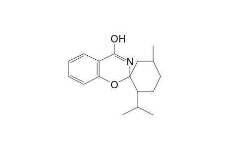 (2S)-Spiro[2H-1,3-benzoxazine-2,1'-cyclohexane], 4-hydroxy-2'-isopropyl-5'-methyl-