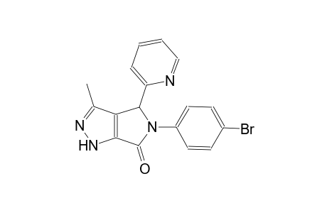 5-(4-bromophenyl)-3-methyl-4-(2-pyridinyl)-4,5-dihydropyrrolo[3,4-c]pyrazol-6(1H)-one