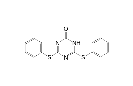 4,6-Bis(phenylsulfanyl)-1,3,5-triazin-2(3H)-one