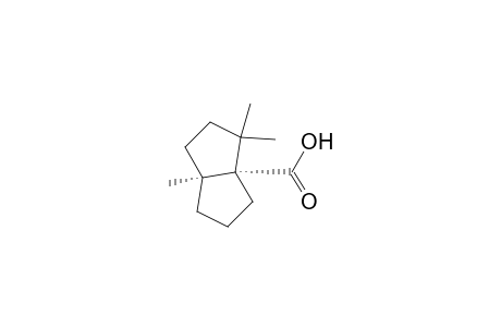 1-Pentalenecarboxylic acid, octahydro-3a,6,6-trimethyl-, (1.alpha.,3a.alpha.,6a.alpha.)-(.+-.)-