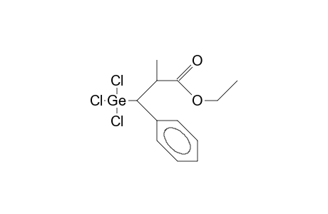 ETHYL-2-METHYL-3-PHENYL-3-(TRICHLOROGERMYL)-PROPIONATE