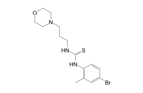 1-(4-bromo-o-tolyl)-3-(3-morpholinopropyl)-2-thiourea