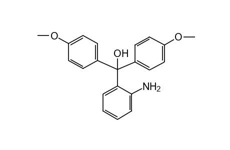 (o-aminophenyl)bis(p-methoxyphenyl)methanol