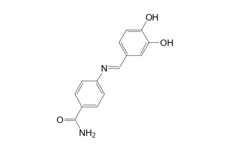 Benzamide, 4-[(3,4-dihydroxybenzylidene)amino]-