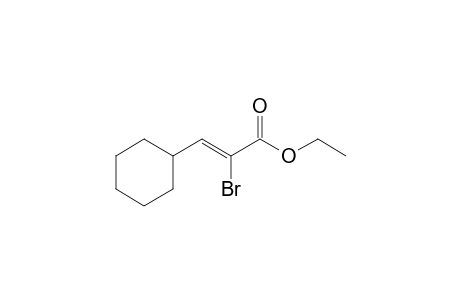 (Z)-2-bromo-3-cyclohexyl-2-propenoic acid ethyl ester