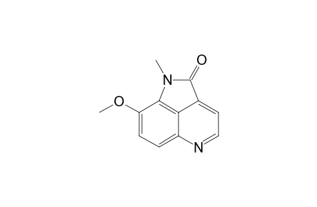 1,2-Dihydro-8-methoxy1-methyl-2-oxopyrrolo[4,3,2-de]quinoline