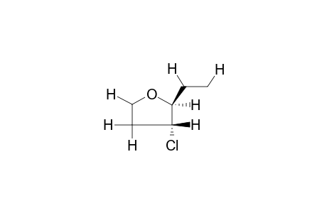 TRANS-2-ETHYL-3-CHLOROTETRAHYDROFURAN