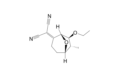 2-[(1S,5R,6S,7R)-6-ethoxy-7-methyl-8-oxabicyclo[3.2.1]octan-4-ylidene]malononitrile