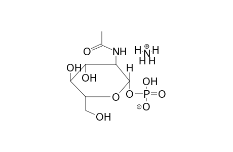 2-ACETAMIDO-2-DEOXY-BETA-D-GLUCOPYRANOSYLPHOSPHATE, AMMONIUM SALT