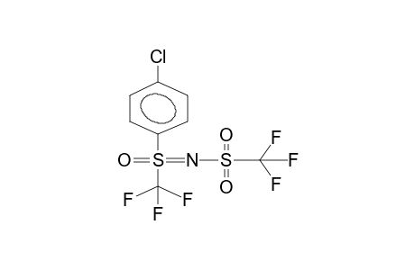 PARA-TRIFLUOROMETHYL(N-TRIFLUOROMETHYLSULPHONYLIMINO)SULPHONYLCHLOROBENZENE