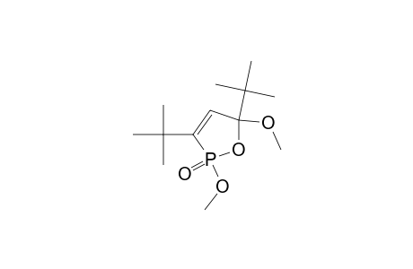 (E)-3,5-DI-TERT.-BUTYL-2,5-DIMETHOXY-1,2-OXAPHOSPHOL-3-ENE-2-OXIDE