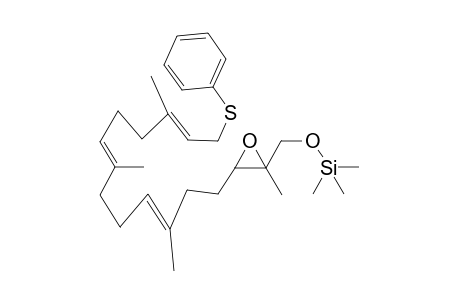 2,3-Epoxy-2-(trimethylsiloxymethyl)-6,10,14-trimethylhexadeca-6(E),10(E),14(E)-triene