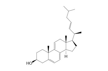 Cholesta-5,7,9(11),22-tetraen-3-ol, (3.beta.,22E)-