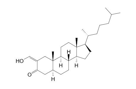 (2Z,5S,8R,9S,10S,13R,14S,17R)-10,13-dimethyl-17-[(2R)-6-methylheptan-2-yl]-2-(oxidanylmethylidene)-4,5,6,7,8,9,11,12,14,15,16,17-dodecahydro-1H-cyclopenta[a]phenanthren-3-one