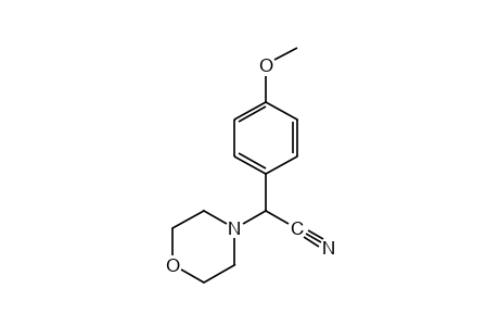 alpha-(p-methoxyphenyl)-4-morpholineacetonitrile