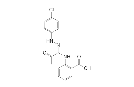 2-[[2-OXO-1-(4-CHLOROPHENYLHYDRAZONOPROPAN-1-YL)]-AMINO]-BENZOIC-ACID