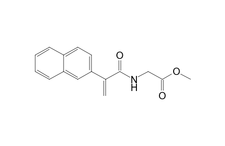 (2-(2-Naphthyl)acryloylamino)acetic acid methyl ester