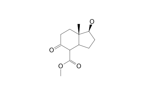 METHYL-1-BETA-HYDROXY-7A-BETA-METHYL-5-OXO-2,3,3A-ALPHA,4,5,6,7,7A-OCTAHYDRO-1H-INDENE-4-ALPHA-CARBOXYLATE