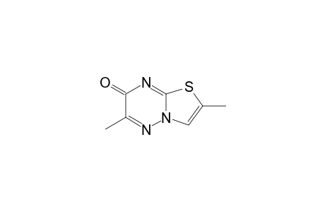 2,6-Dimethylthiazolo[3,2-b][1,2,4]triazin-7-one