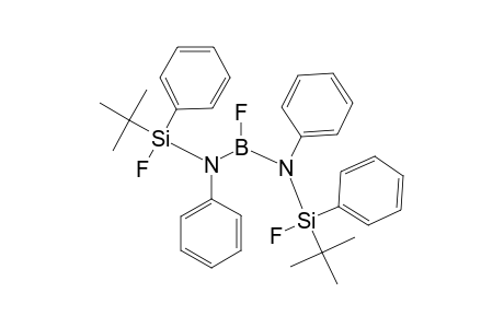 BIS-[TERT.-BUTYLFLUORPHENYLSILYL)-(2,4,6-TRIMETHYLPHENYL)-AMINO]-FLUOROBORANE