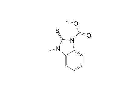 1H-Benzimidazole-1-carboxylic acid, 2,3-dihydro-3-methyl-2-thioxo-, methyl ester