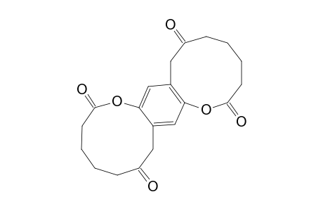 3,4,5,6,8,12,13,14,15,17-decahydrobenzo[1,2-b:4,5-b']bisoxecin-2,7,11,16-tetrone