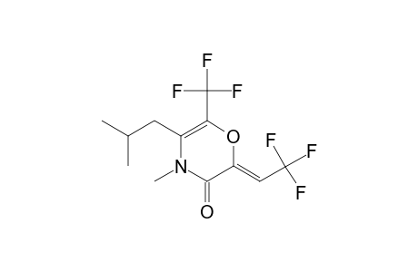 5-ISOBUTYL-4-METHYL-2-(2,2,2-TRIFLUOROETHYLIDENE)-6-TRIFLUOROMETHYL-2,3-DIHYDRO-4H-1,4-OXAZIN-3-ONE