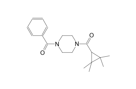 1-benzoyl-4-[(2,2,3,3-tetramethylcyclopropyl)carbonyl]piperazine