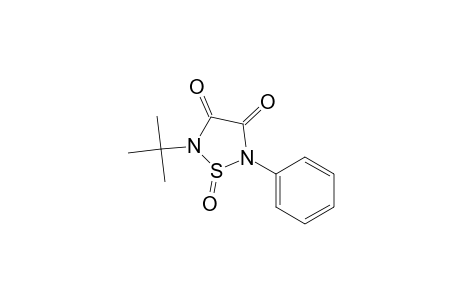 2-tert-Butyl-1-keto-5-phenyl-1,2,5-thiadiazolidine-3,4-quinone