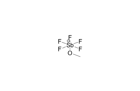 PENTAFLUOROMETHOXYANTIMONATE ANION