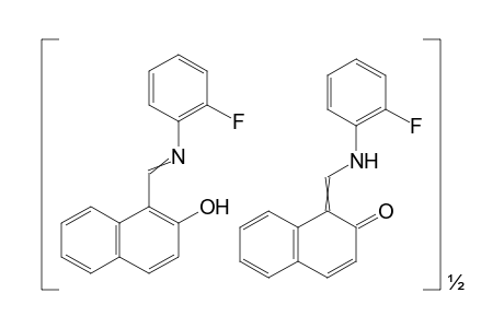 1-[N-(o-FLUOROPHENYL)FORMIMIDOYL]-2-NAPHTHOL