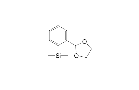 2-(2-Trimethylsilylphenyl)-1,3-dioxolane