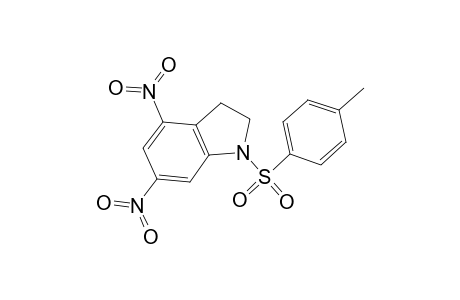 1-[(4-Methylphenyl)sulfonyl]-4,6-dinitroindoline