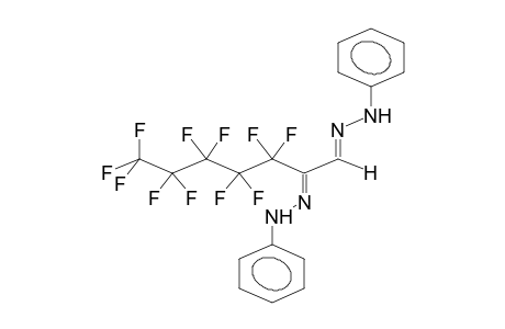 PERFLUOROPENTYLGLYOXAL, BIS(PHENYLHYDRAZONE)