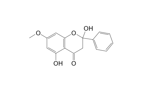 2,5-DIHYDROXY-7-METHOXYFLAVANONE;2,5-DIHYDROXY-7-METHOXY-2-PHENYL-4H-1-BENZOPYRAN-4-ONE