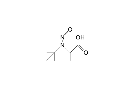 (Z)-N-NITROSO-N-TERT.-BUTYL-ALANINE