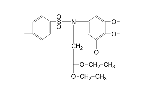 N-(2,2-diethoxyethyl)-3',4',5'-trimethoxy-p-toluenesulfonanilide