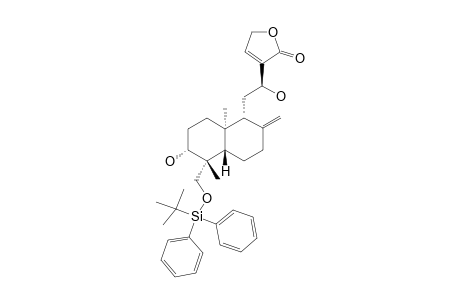 19-O-(TERT.-BUTYL-DIPHENYLSILYL)-12-HYDROXY-14-DEHYDRO-ANDROGRAPHOLIDE