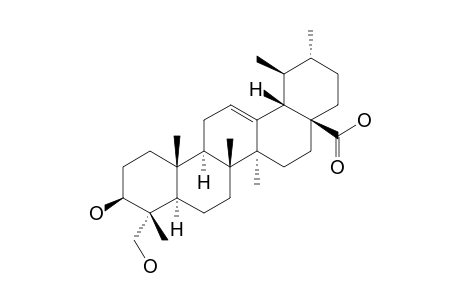 3-BETA,23-DIHYDROXY-URS-12-EN-28-OIC-ACID